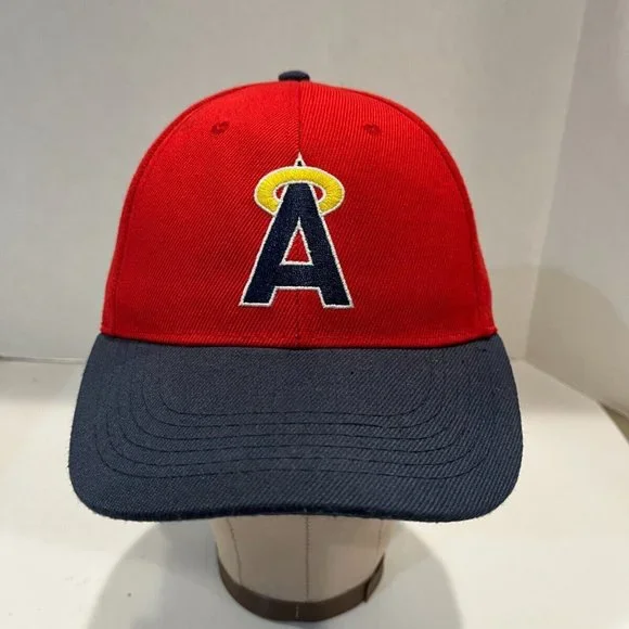 Anaheim Angels Red Blue Dad Hat Adjustable Sixth Man Promotions, Clean - Picture 2 of 7